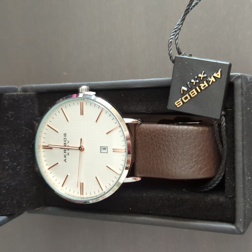 Men's Akribos watch (unisex)